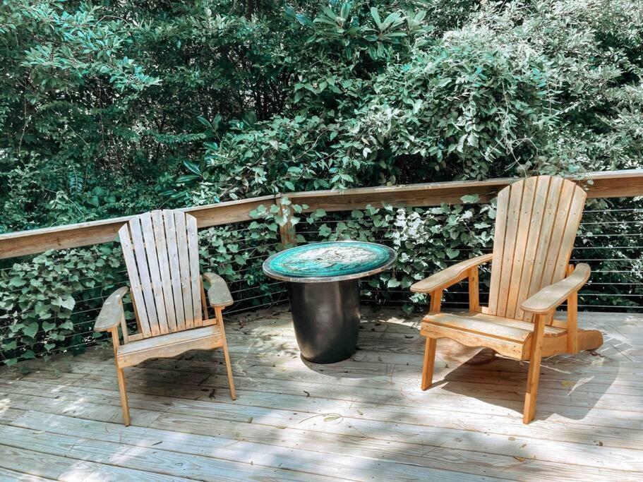 Modern Treehouse, Close To Downtown And Beach Wilmington Exteriör bild